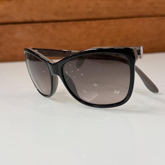 Marc Jacobs MMJ 465/S Cat Eye Sunglasses Black Women 57-16 140 Designer Shades - Picture 2 of 8